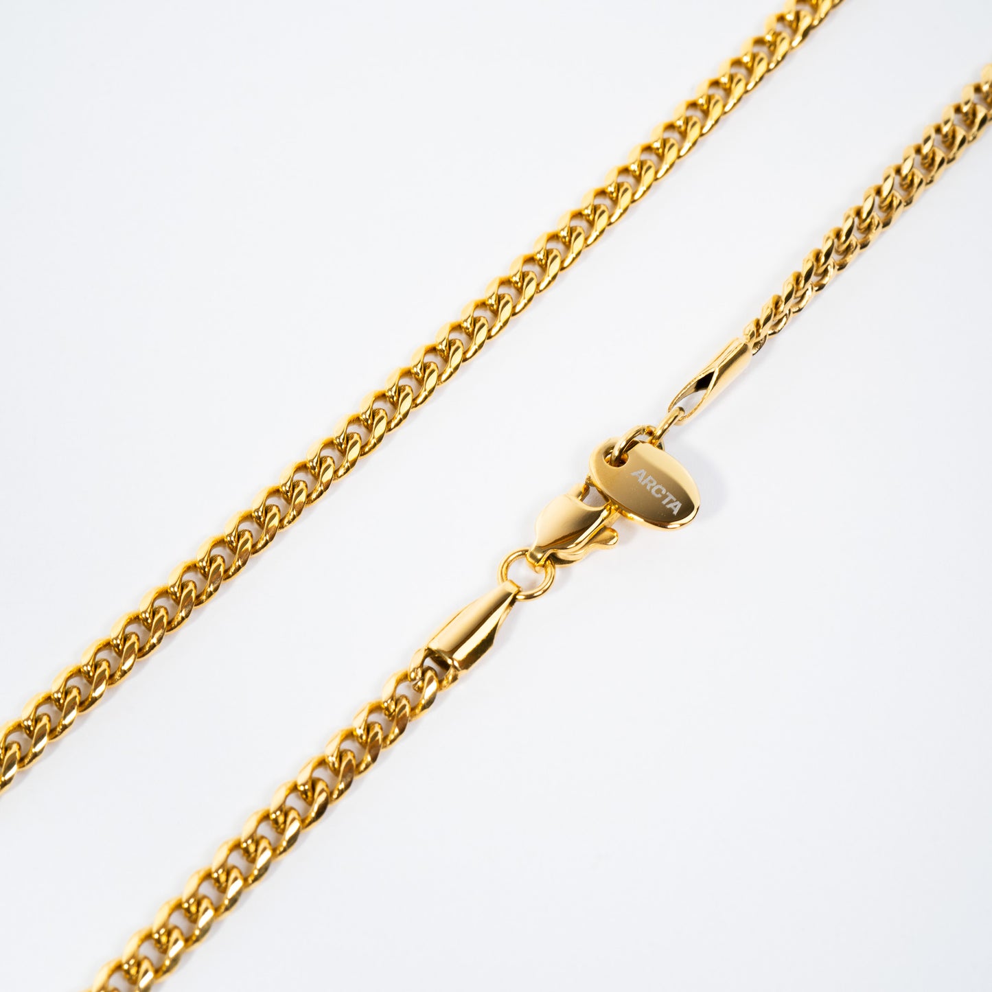 Cuban Chain 3mm Gold