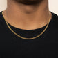 Cuban Chain 3mm Gold