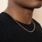 Cuban Chain 3mm Gold